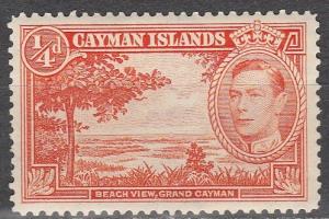 Cayman Is #100 F-VF Unused  (S6369)