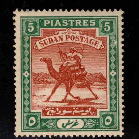 SUDAN Scott 46 MH* Camel mail stamp