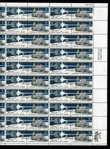 1434 - 1435 Space Achievements Sheet of 50 8¢ Stamps MNH 1971