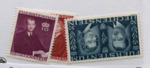 LIECHTENSTEIN   185-87  MNH