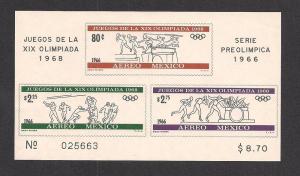 MEXICO SC# C320a VF LH 1966