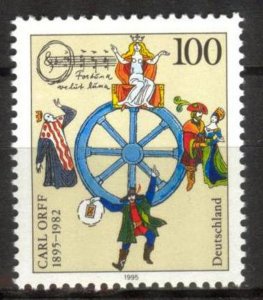 Germany 1995 Music Composer Carl Orff MNH