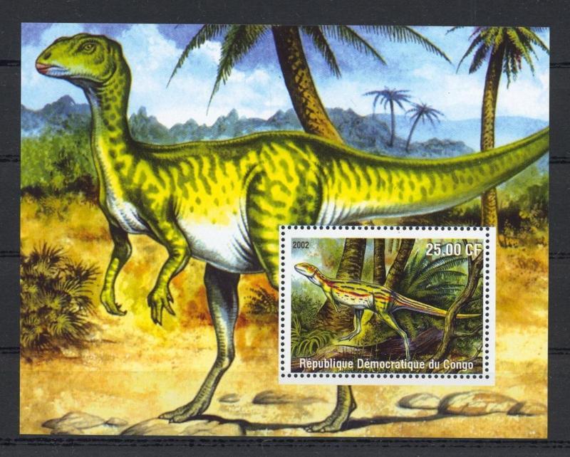 CONGO SHEET DINOSAURS