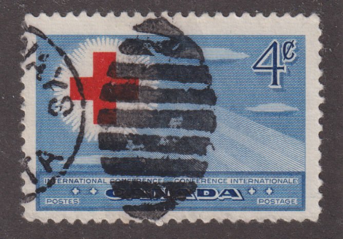 Canada 317 Red Cross Conference 4¢ 1952