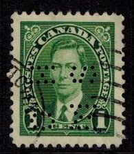Canada o231 Used  VFperfin