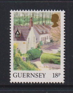 Guernsey  #374  MNH  1987  landscapes  18p