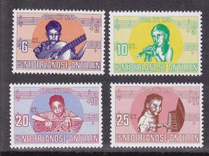 Netherlands Antilles # B 97-100, Mint  Never Hinged