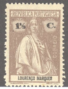 Lourenco Marques, Scott #131F, MNH