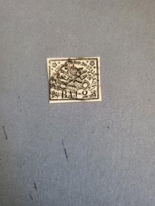 Stamps Roman States Scott #3 used