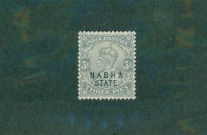 India Nabha State 40 MH BIN $0.75