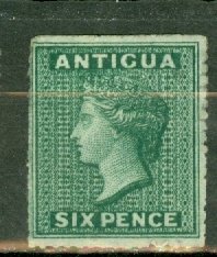 AA: Antigua 4 unused no gum CV $775