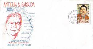 Antigua, First Day Cover, Marine Life