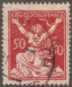 Czechoslovakia,  stamp, Scott#72, used,  hinged,   #C-72