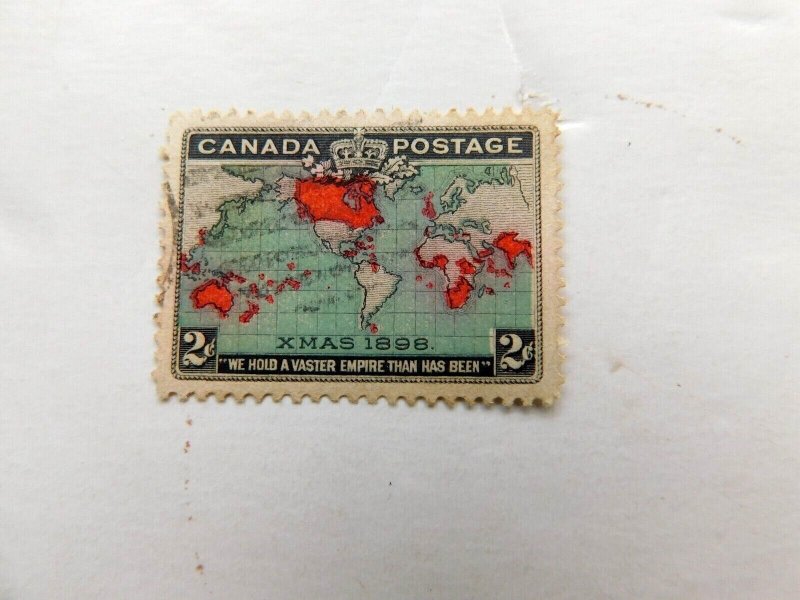 Canada #86 U/VF, Canada Christmas Stamp, First one issued, 1898 