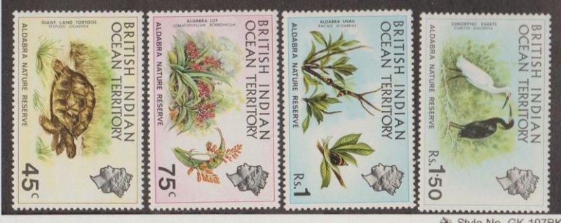 British Indian Ocean Territory Scott #39-42 Stamps - Mint NH Set