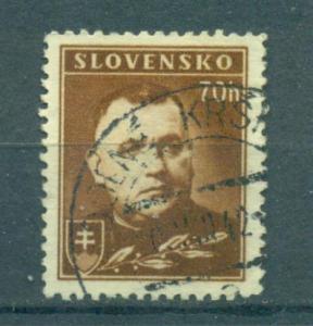 Slovakia sc# 43A (1) used cat value $.25