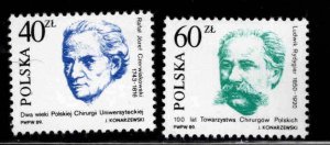 Poland Scott 2927-2928 MNH** Surgeon set