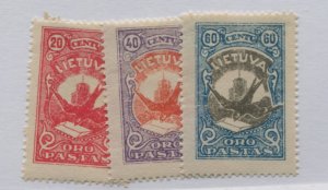 LITHUANIA  C37-39  MLH