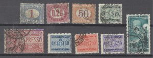 COLLECTION LOT # 2521 ITALY BOB 9 STAMPS 1875+ CV+$12