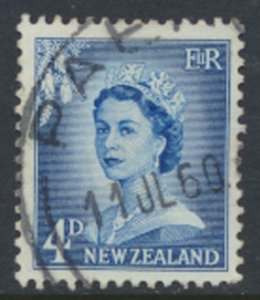 New Zealand  SC# 310  SG 749  Used   QE II Definitive 1958  see details & Scans