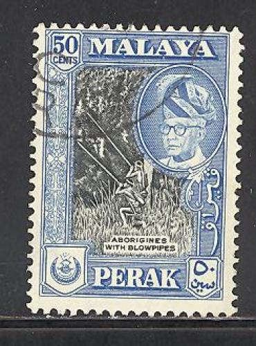 Malaya - Perak Sc # 134 used