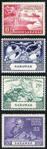 Sarawak SG167/70 1949 UPU M/Mint