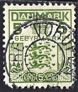 DENMARK #I4 - USED  - 1934- DENM077