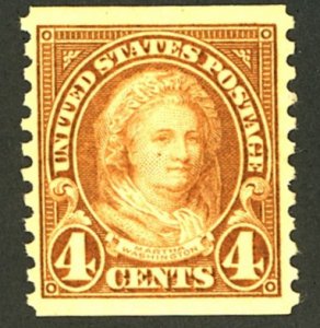 U.S. #601 MINT OG NH