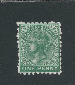 SOUTH AUSTRALIA 1876-1904 1d BLUE-GREEN PERF 10 MM SG 167 CAT £45