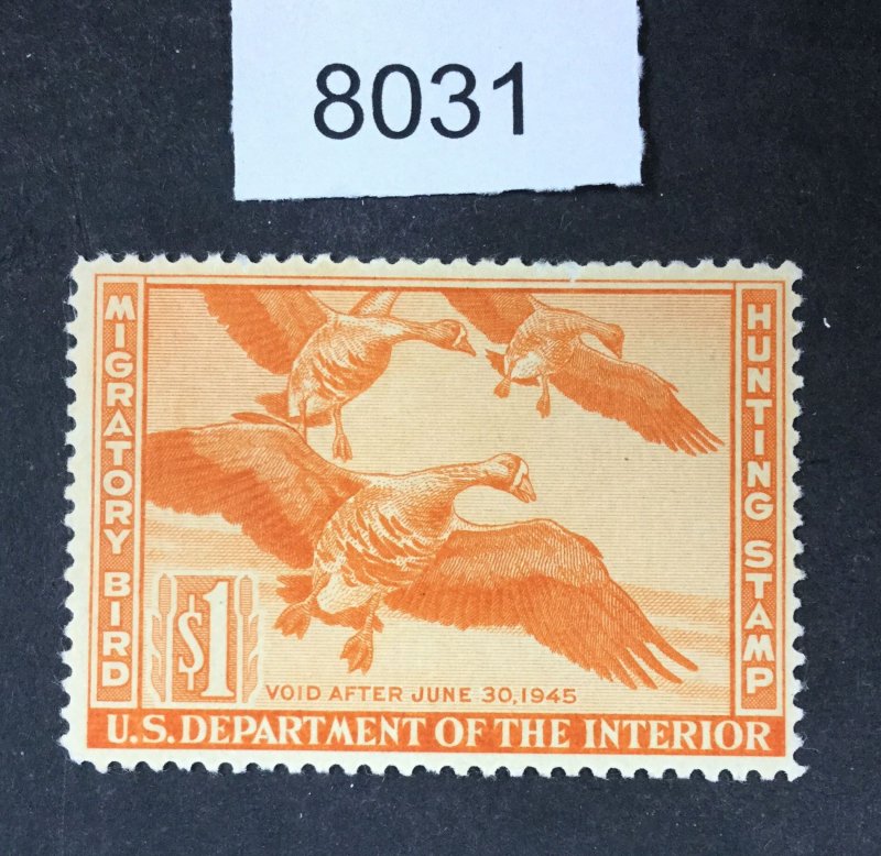 MOMEN: US STAMPS # RW11 MINT OG NH VF LOT #B 8031