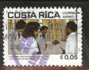 Costa Rica Scott c825 used airmail stamp