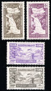Lebanon Stamps # C97-100 MNH XF