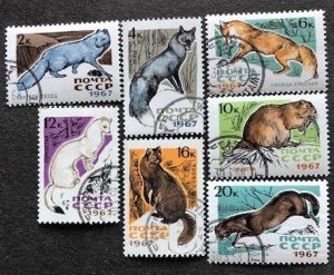 Russia 3371-3377 CTO