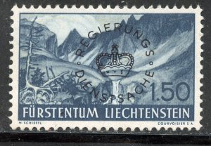 Liechtenstein # O29, Mint Hinge Remain.