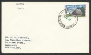 SAMOA 1965 cover to NZ - SAFATA cds, date in manuscript....................13189