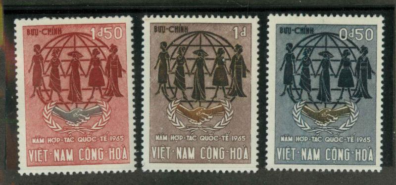 Viet Nam 258-260 Mint VF H