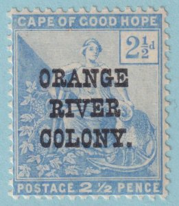 ORANGE RIVER COLONY 55  MINT HINGED OG * NO FAULTS VERY FINE! - MYA