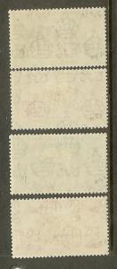 Gibraltar, Scott #'s 127-130, Adoption of Constitution, MLH