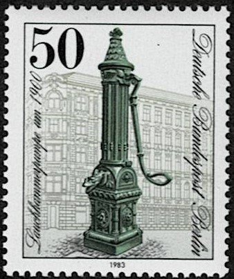 1983 Berlin Scott Catalog Number 9N480 MNH