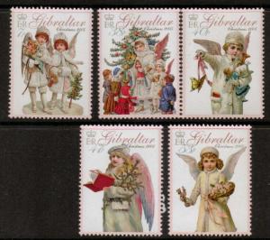 GIBRALTAR SG1146/50 2005 CHRISTMAS  MNH