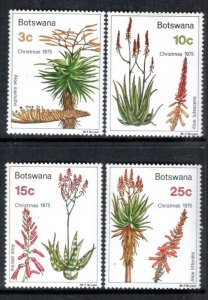 BOTSWANA 143-148 MNH VF Aloe - Christmas 1975