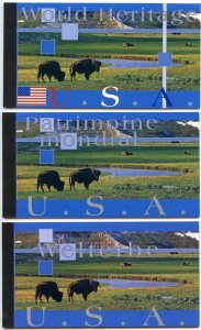 UNITED NATIONS Sc# NY 852 GE417 VI340 2003 World Heritage USA Souv Bklts MNH