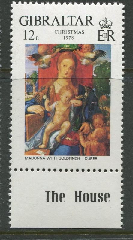 Gibraltar - Scott 376 - General Issue -1978 - MNH - Single 12p Stamp