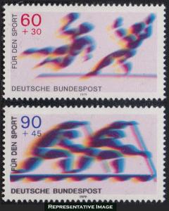 Germany Scott B562-B563