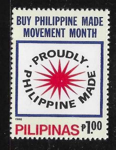 Philippines 1988 Buy Philippine Goods Sc 1912 MNH A2996