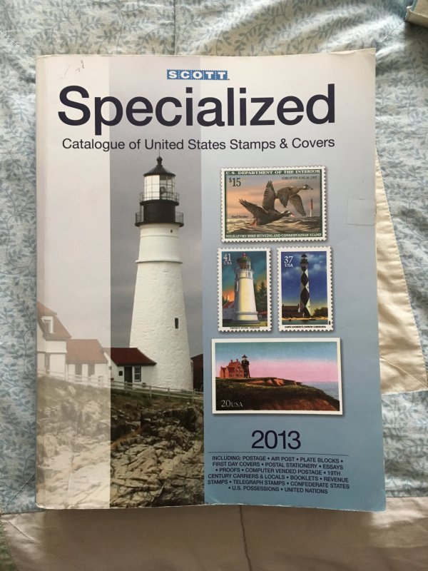 Scott 2013 Specialized Catalogue of United States Stamps & Covers