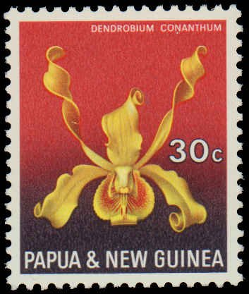 Papua New Guinea #287-290, Complete Set(4), 1969, Flowers, Never Hinged