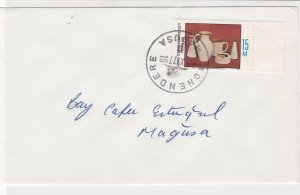 Turkish Northern Cyprus Gonendere Cancel 1977 Stamps Cover ref R 17244