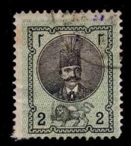 IRAN Scott 28 Used 1876 stamp