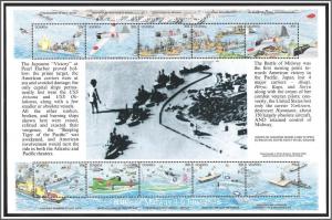 Uganda #975 Battle of Midway Souvenir Sheet MNH